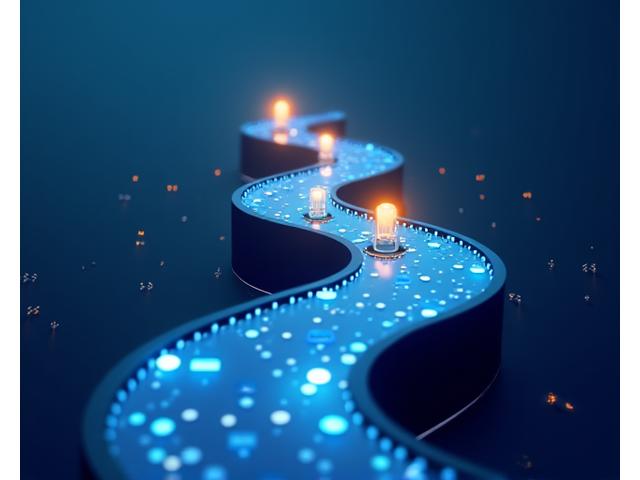 Roadmap illustration showing a path leading to various cloud and DevOps certifications like AWS Solutions Architect and Azure Administrator.