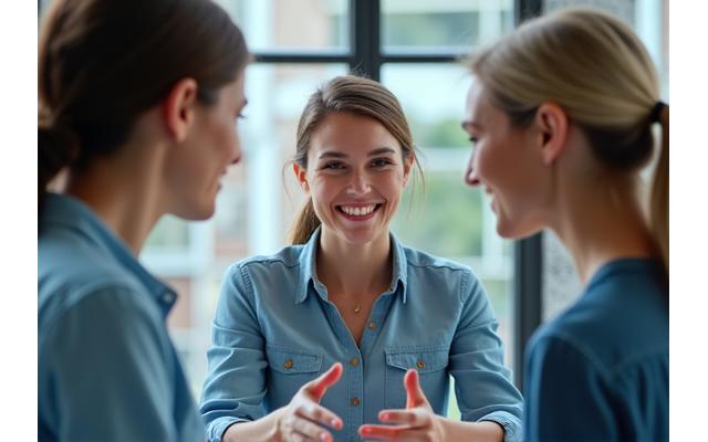 Diverse group of people in an online video call discussing IT careers with a TechEd Australia advisor