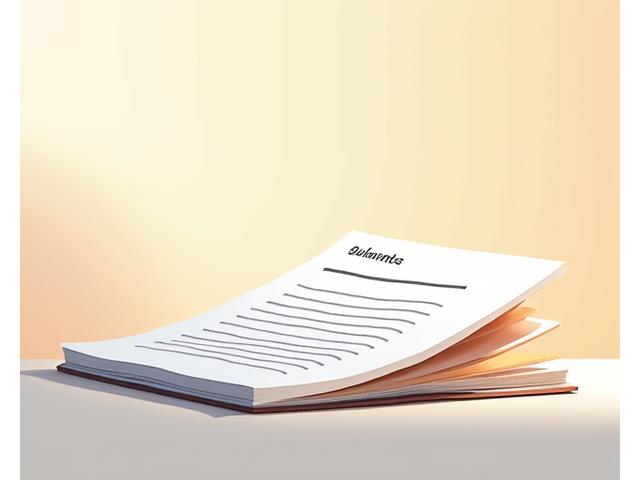 Illustration of legal documents and an open book, symbolizing clear and accessible terms and conditions for students.